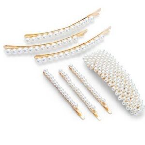 Zoe Ayla Faux Pearl Hair Clip Variety Mix
